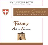Etiquette Roussette de Savoie -Cru Frangy-